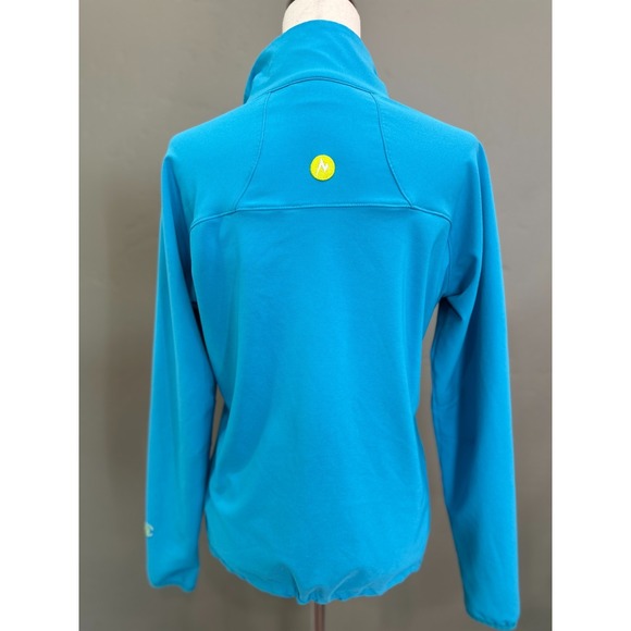 Marmot Womens Tempo Active Jacket Blue Sea Waterproof Adventure Sz Medium EUC - Picture 5 of 16